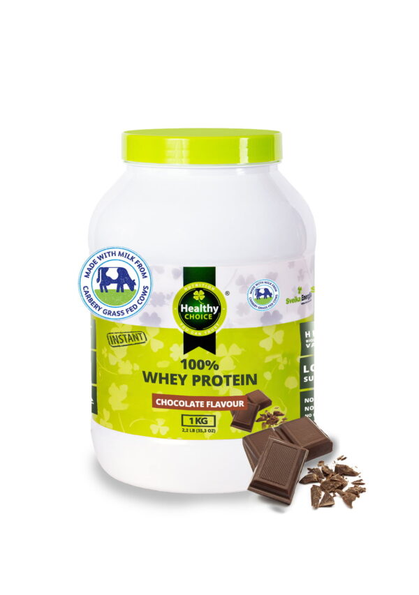 100% Whey Protein Chocolate flavor, 1Kg