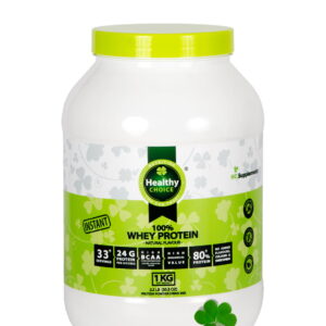protéines de lactosérum - choix sain - 1kg 100% Whey Protein Concentrate 1kg.