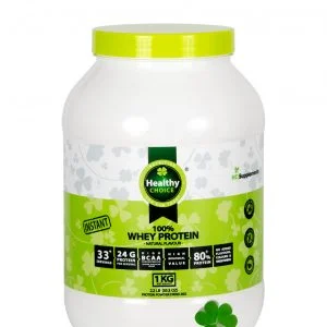 whey-protein-healthy-choice-1kg 100% Whey Protein Concentrate 1kg.