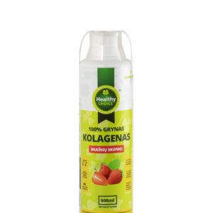 kolagenas-be-fono 100% pure Collagen, strawberry flavor 500ml